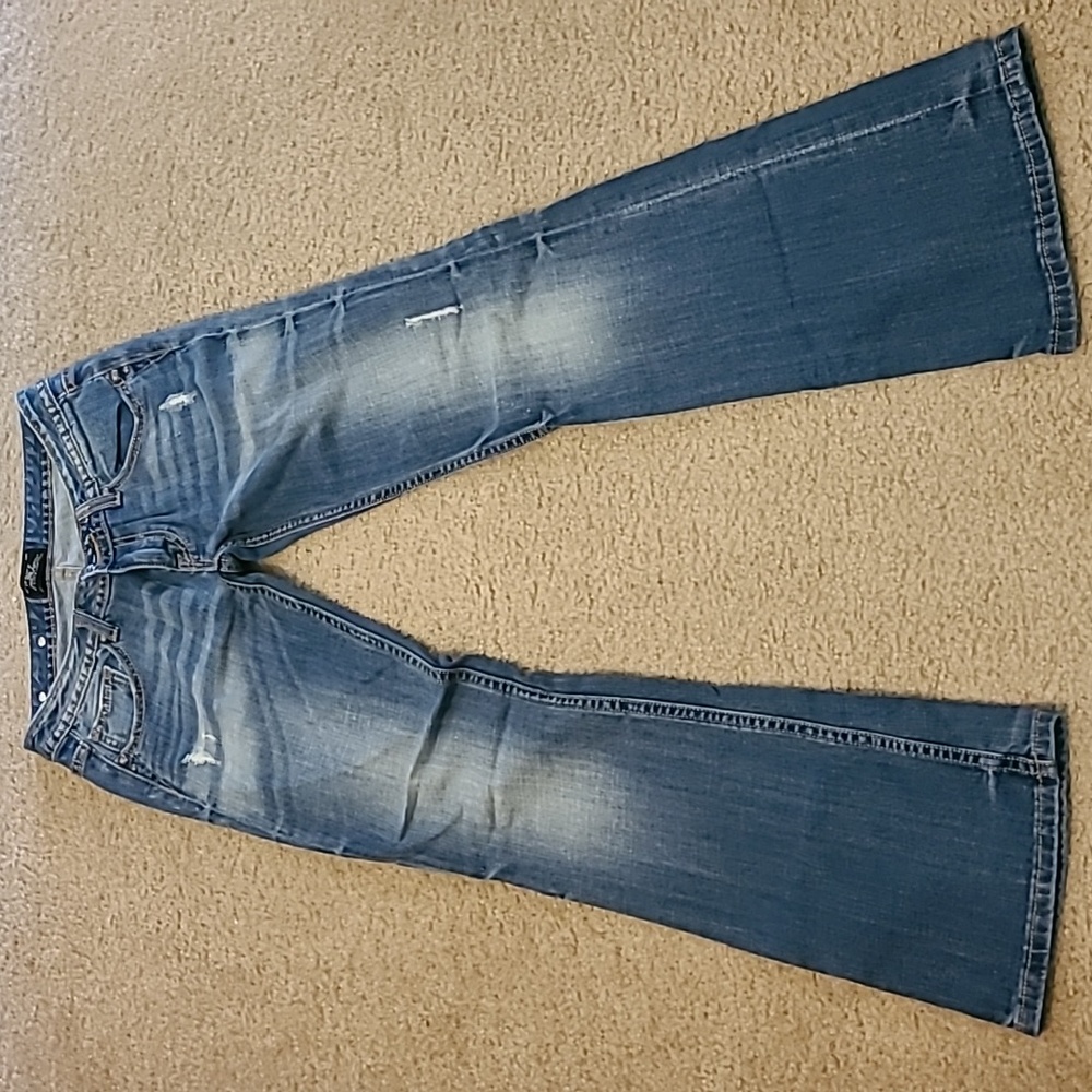 Be Rock Express boot cut jeans. Sz 6R